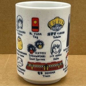 Studio Ghibli Spirited Away Yunomi Tea Cup Mug | Made in Japan Chihiro Anime